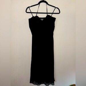 Ann Taylor Midi Dress strapless/halter neck Size 10